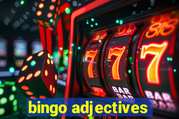 bingo adjectives