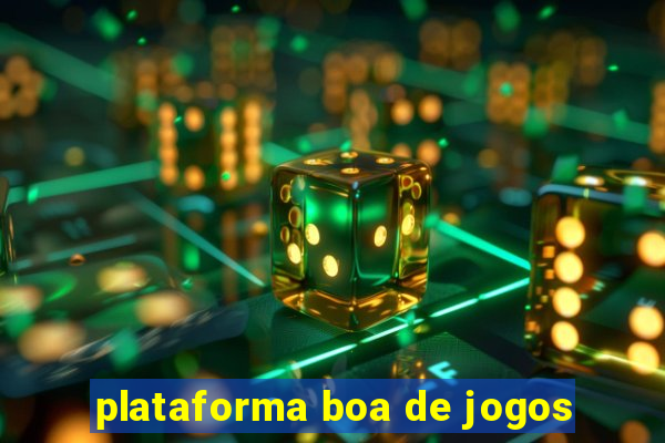 plataforma boa de jogos