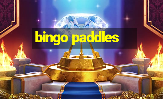 bingo paddles