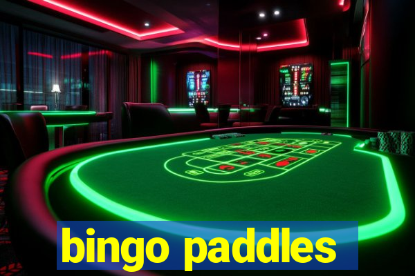 bingo paddles