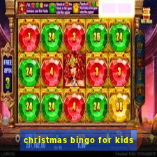 christmas bingo for kids