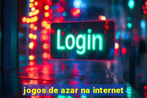 jogos de azar na internet