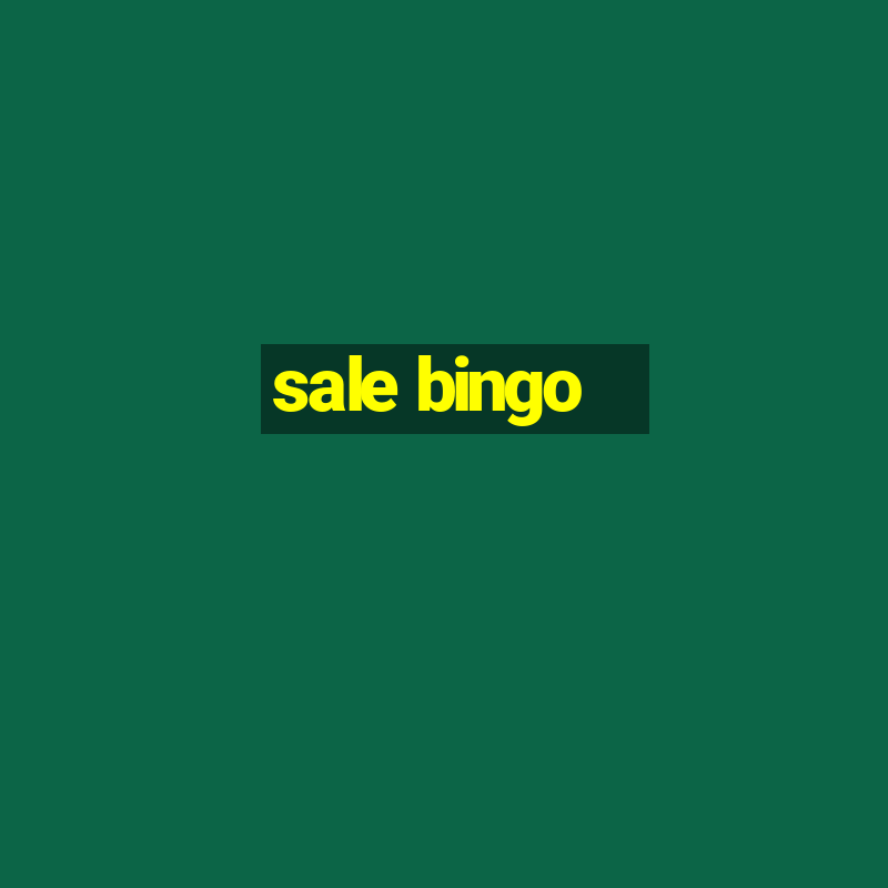 sale bingo