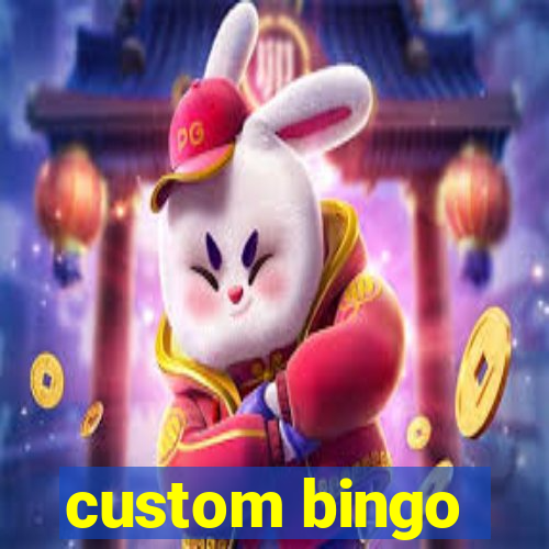 custom bingo