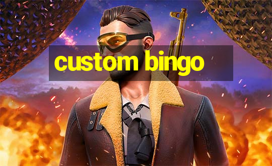 custom bingo