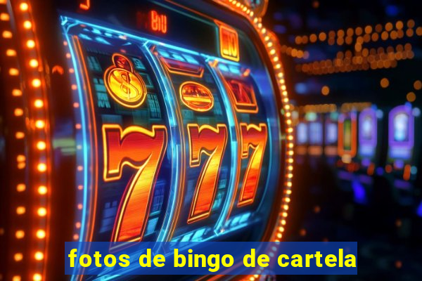 fotos de bingo de cartela