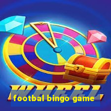 footbal bingo game