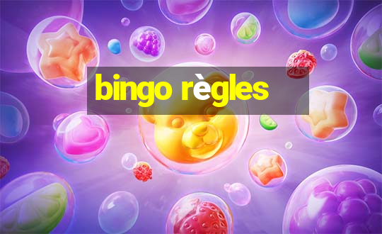 bingo règles