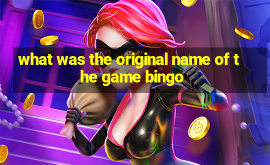 what was the original name of the game bingo