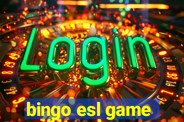 bingo esl game