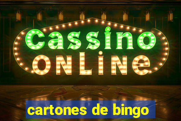 cartones de bingo