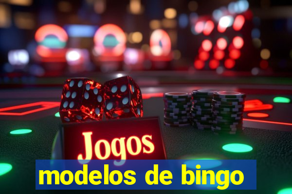 modelos de bingo