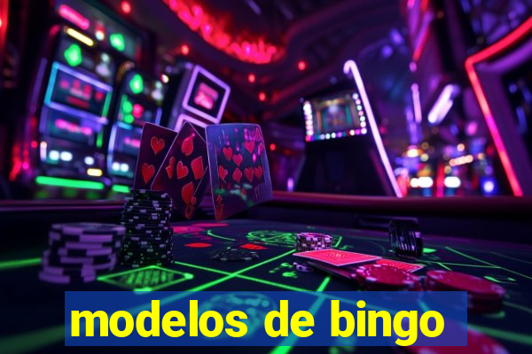 modelos de bingo