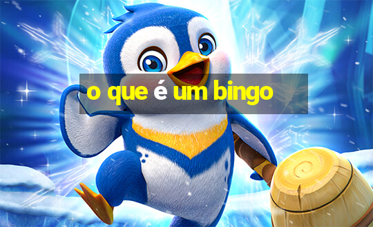 o que é um bingo