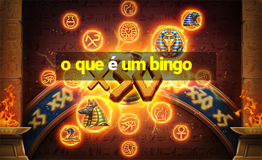 o que é um bingo