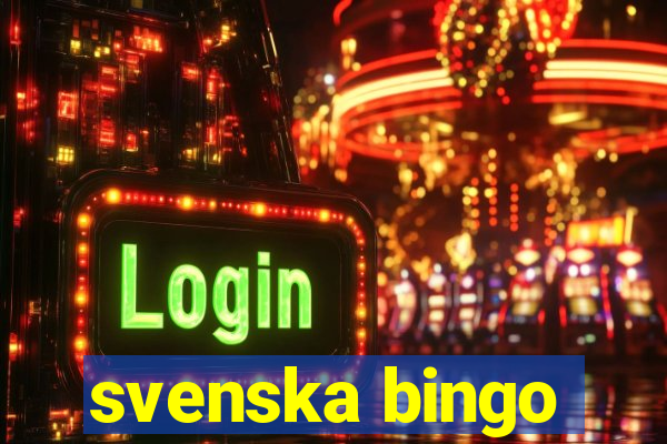 svenska bingo