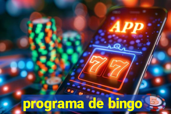 programa de bingo