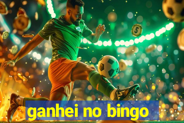 ganhei no bingo