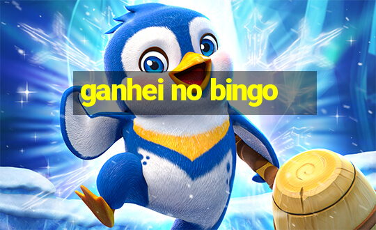 ganhei no bingo