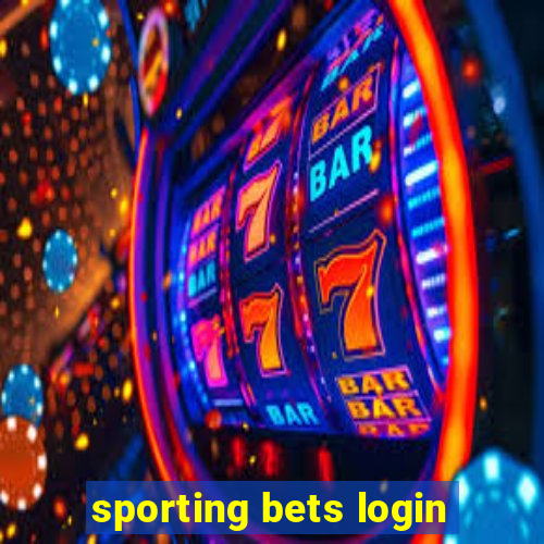 sporting bets login