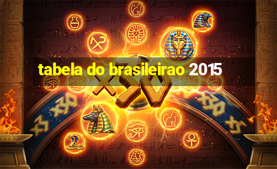 tabela do brasileirao 2015