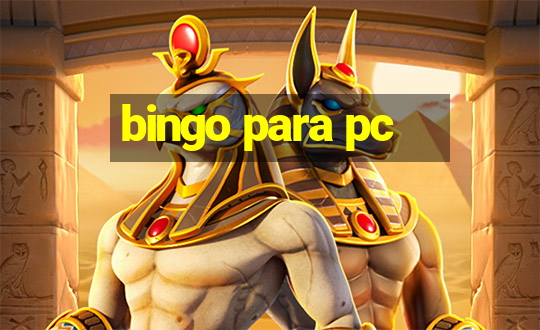 bingo para pc