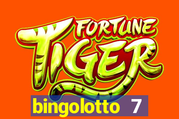 bingolotto 7 januari 2024