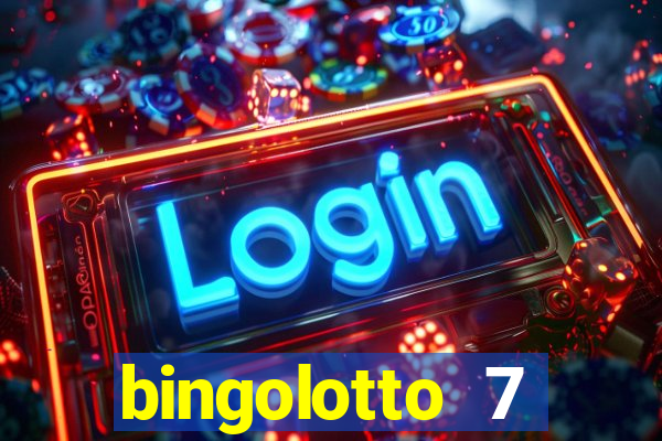 bingolotto 7 januari 2024