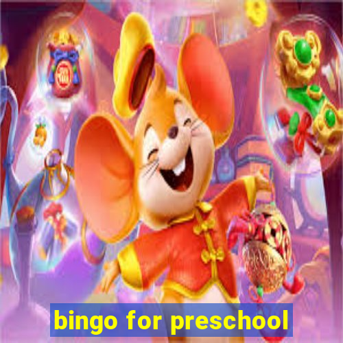 bingo for preschool