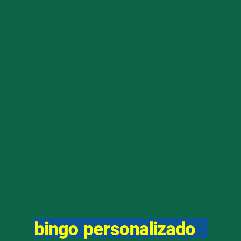 bingo personalizado