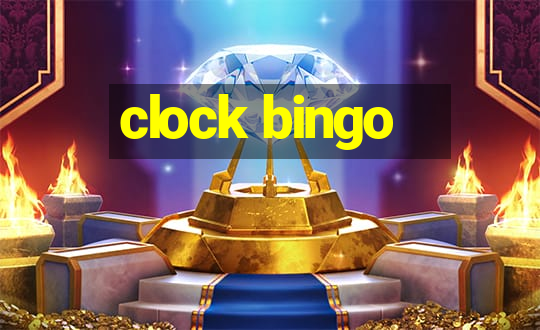 clock bingo