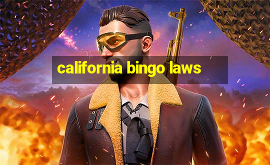 california bingo laws