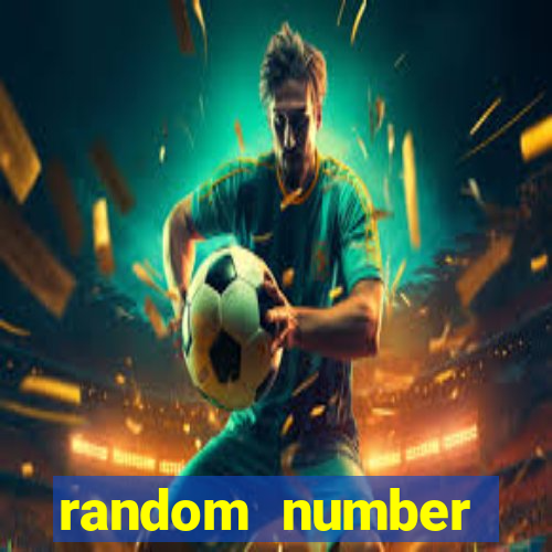 random number generator bingo