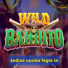 zodiac casino login in