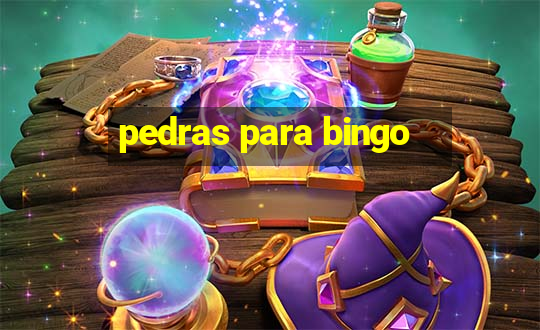 pedras para bingo