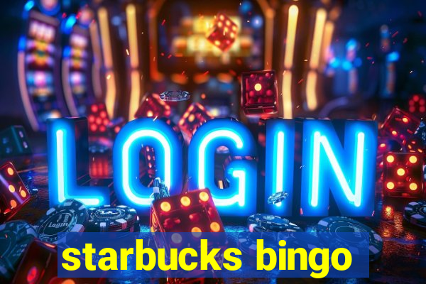 starbucks bingo