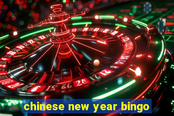 chinese new year bingo