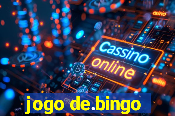 jogo de.bingo