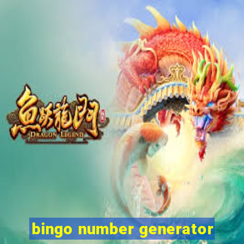 bingo number generator