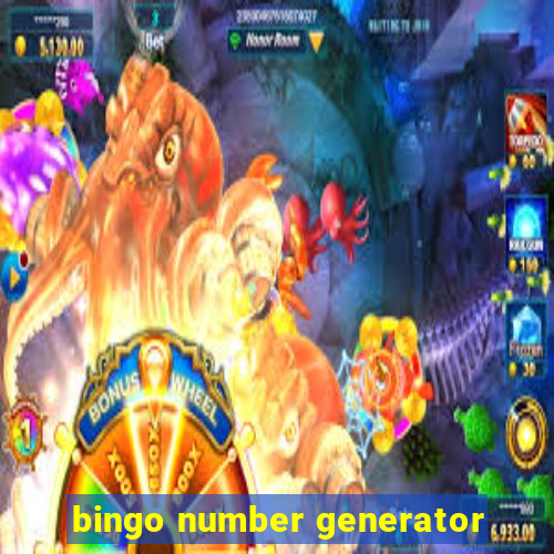 bingo number generator