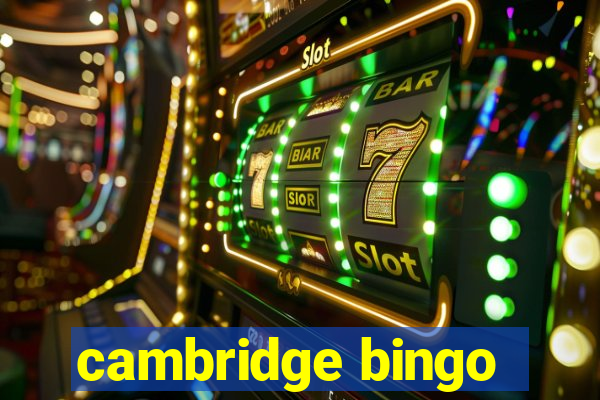 cambridge bingo