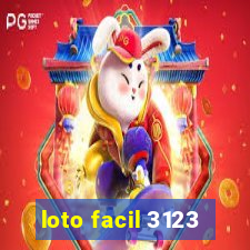 loto facil 3123