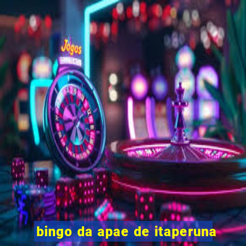 bingo da apae de itaperuna