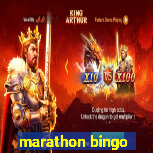 marathon bingo