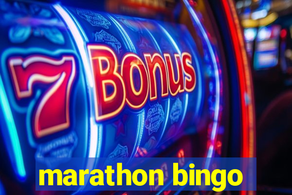 marathon bingo