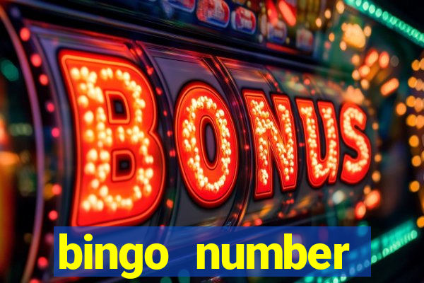 bingo number generator online