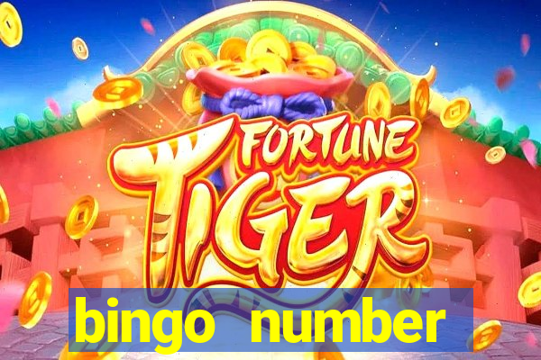 bingo number generator online