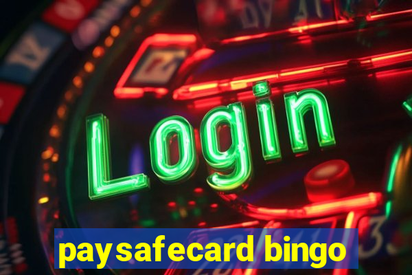 paysafecard bingo