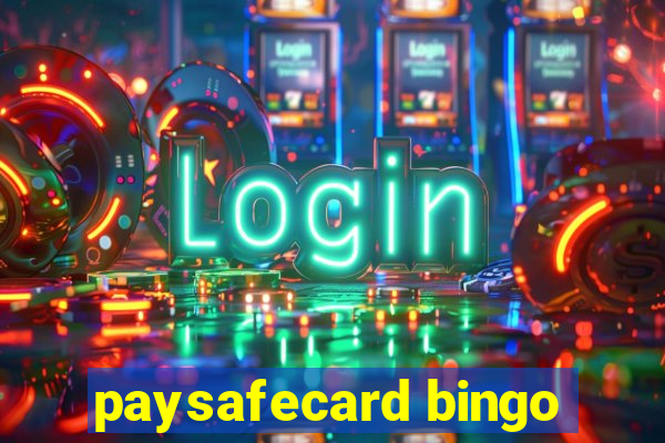 paysafecard bingo