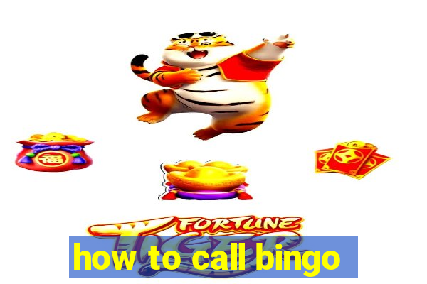 how to call bingo